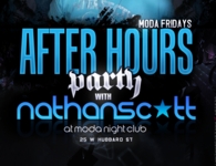 AFTER PARTY AT MODA With nathan scott