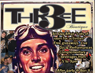 THR3EE BOUTIQUE 3 YEAR ANNIVERSARY