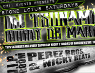 CHII EVENTS PRESENTS STONE LOTUS SATURDAYS