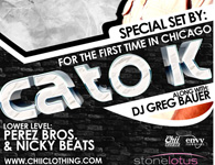 1st Time in the CHII, Special Guest DJ CATO K