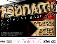 CHII EVENTS PRESENTS- WEKFEST CAR SHOW AFTER PARTY & TSUNAMI BDAY BASH