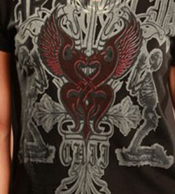 EVIL EAGLE S/S V-Neck