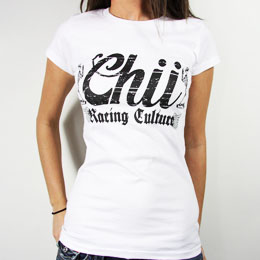 WOMEN'S CHII RACING LOGO TEE