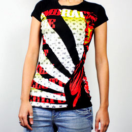 Women's Rays of Pattern s/s